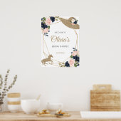 Kentucky Derby Bruiloft Feest Welkom bord Poster (Keuken)