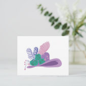 Kentucky Derby Dames Pet Briefkaart (Staand voorkant)