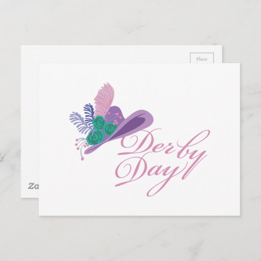 Kentucky Derby Dames Pet Derby Day Briefkaart (Voorkant / Achterkant)