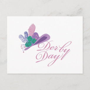 Kentucky Derby Dames Pet Derby Day Briefkaart