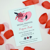Kentucky Derby Geïnspireerd Bridal Douche Uitnodig Kaart