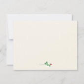 Kentucky Derby Geïnspireerd Bruiloft Bedankkaart (Achterkant)