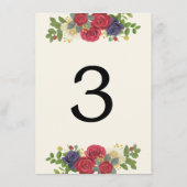 Kentucky Derby Geïnspireerd Trouwtafel Nummer Informatiekaartje (Achterkant)