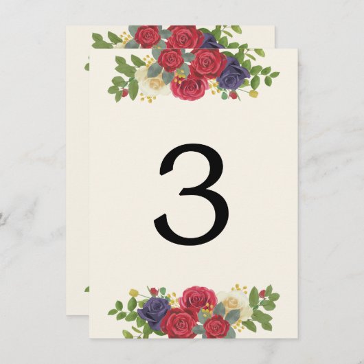 Kentucky Derby Geïnspireerd Trouwtafel Nummer Informatiekaartje (Voorkant / Achterkant)