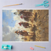 Kentucky Derby Horse Racing Decoupage Tissuepapier (Craft)