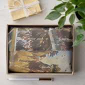 Kentucky Derby Horse Racing Decoupage Tissuepapier (Geschenk)