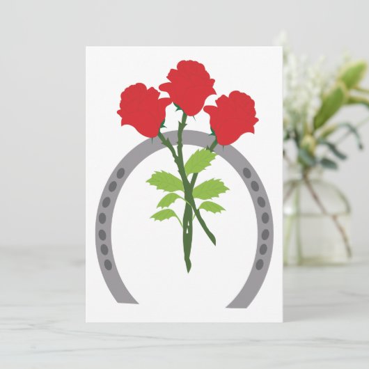 Kentucky Derby Kaart (Staand voorkant)