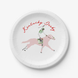 Kentucky Derby Paarden Jockey Papieren Borden Bordje