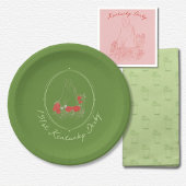 Kentucky Derby Paper Borden Papieren Bordje