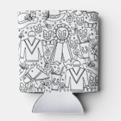 Kentucky Derby Party Coozie (Achterkant)