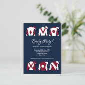 Kentucky Derby Party Invitation Briefkaart (Staand voorkant)