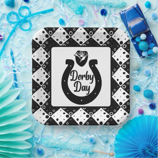 Kentucky Derby Party Papieren Bordje (Feest)
