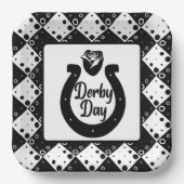 Kentucky Derby Party Papieren Bordje (Voorkant)