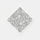 Kentucky Derby Party servetten (Hoek)