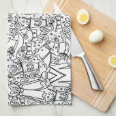 Kentucky Derby Party Towels Theedoek (Quarter Fold)