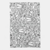 Kentucky Derby Party Towels Theedoek (Verticaal)