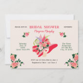 Kentucky Derby Pet Bridal Shower Invitation Kaart (Voorkant)