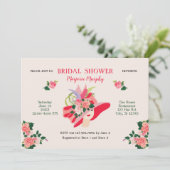 Kentucky Derby Pet Bridal Shower Invitation Kaart (Staand voorkant)