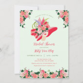 Kentucky Derby Pet Bridal Shower Invitation Kaart (Voorkant)