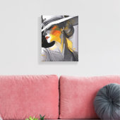 Kentucky Derby Pet Design Wrapped Canvas Wall Art Afdruk (Insitu (Woonkamer))