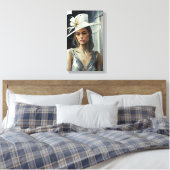 Kentucky Derby Pet schilderij Canvas Afdruk (Insitu (Slaapkamer))