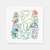 Kentucky Derby Servet (Voorkant)