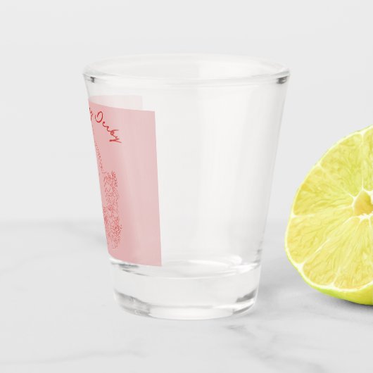 Kentucky Derby Shot Glas (Rechts)