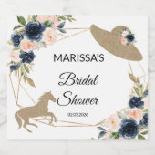 Kentucky Derby Sparkling Wine Label Sparkling Wijnetiket (Enkel label)