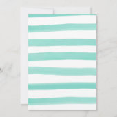 Kentucky Derby Style Bridal Shower Kaart (Achterkant)