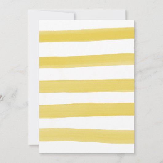 Kentucky Derby Style Bridal Shower Kaart (Achterkant)