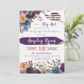 Kentucky Derby Style Herfst Bridal Shower Kaart (Staand voorkant)