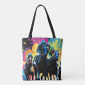 Kentucky Derby Thrill Tote Bag (Achterkant)