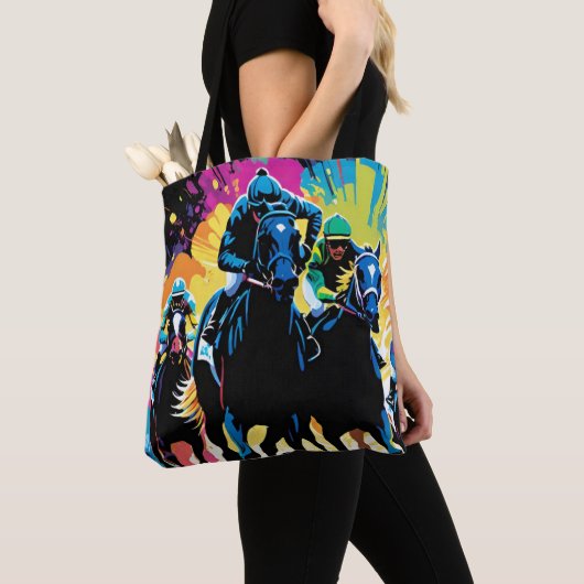 Kentucky Derby Thrill Tote Bag (Dichtbij)