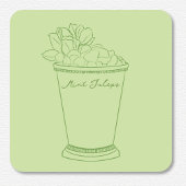 Kentucky Derby Vierkante Sticker