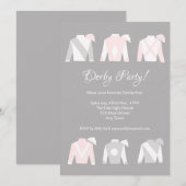 Kentucky Derby Viewing Party-uitnodiging Kaart (Voorkant / Achterkant)