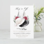 Kentucky Derby Vrijgezellenfeest Brunch Rozen Towe Kaart (Staand voorkant)