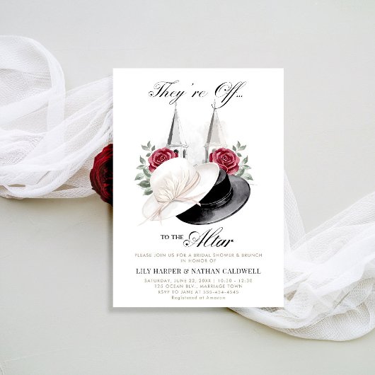 Kentucky Derby Vrijgezellenfeest Brunch Rozen Towe Kaart