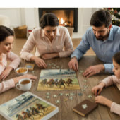 Kentucky Derby Waterverf Legpuzzel