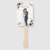 Kentucky Derby Wedding Program Fans for Photo Handwaaier (Voorkant)