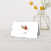 Kentucky Derby Wedding Table Place Card Plaatskaartje (Achterkant)