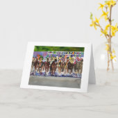 Kentucky Derby-Wenskaart Kaart (Gele Bloem)