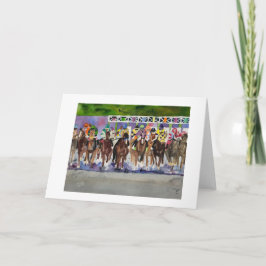 Kentucky Derby-Wenskaart Kaart