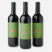 Kentucky Derby Wine Label Wijn Etiket