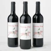 Kentucky Derby Wine Label  Wijn Etiket (Flessen)