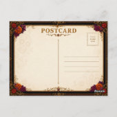Kentucky Día de los Muertos Retro Briefkaart (Achterkant)