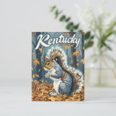 Kentucky eekhoorn briefkaart (Staand voorkant)
