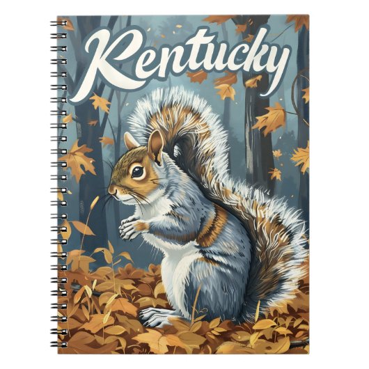 Kentucky eekhoorn notitieboek (Voorkant)