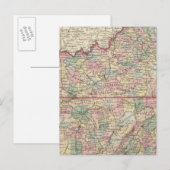 Kentucky en Tennessee 2 Briefkaart (Voorkant / Achterkant)
