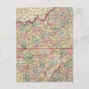 Kentucky en Tennessee 2 Briefkaart