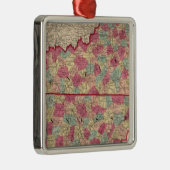 Kentucky en Tennessee 2 Metalen Ornament (Rechts)